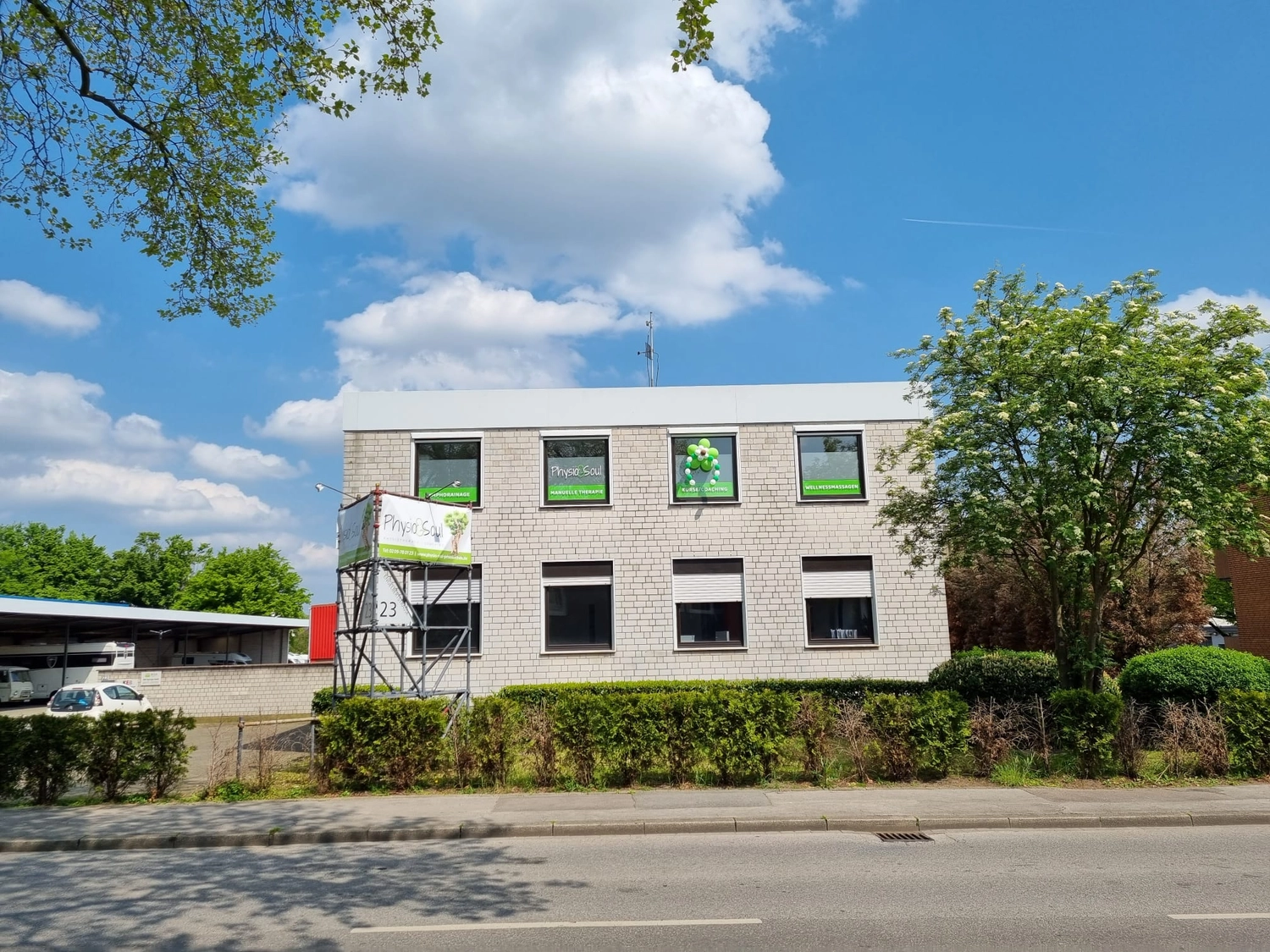 Physio & Soul – Physiotherapie-Coaching – Außenbereich